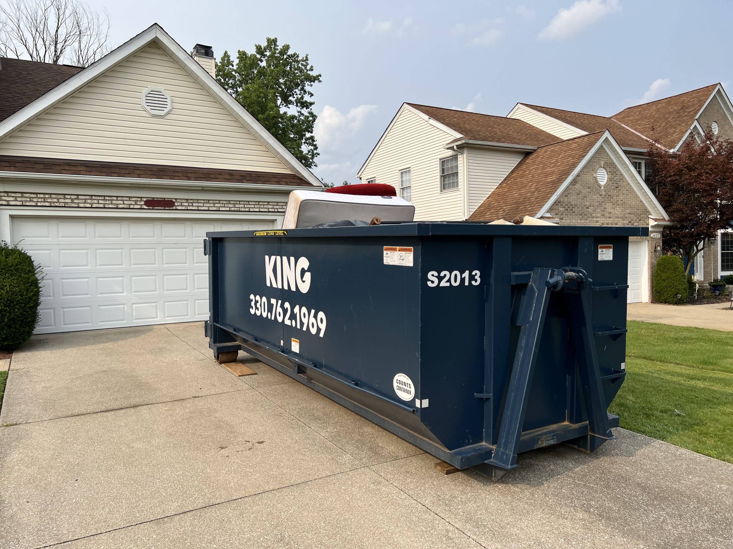 Roll off Dumpster in Hudson, Ohio