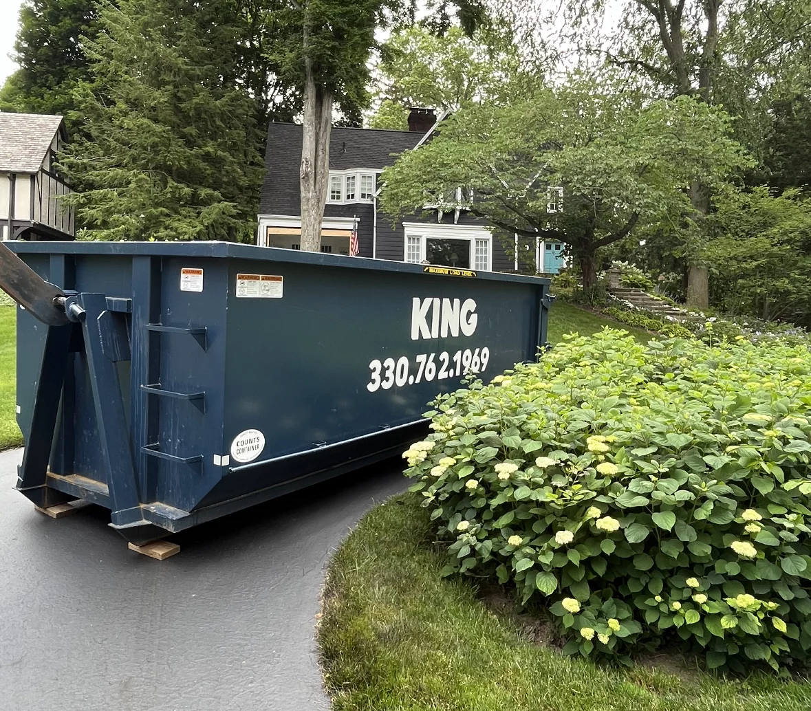 20 Yard dumpster in Barberton, Ohio