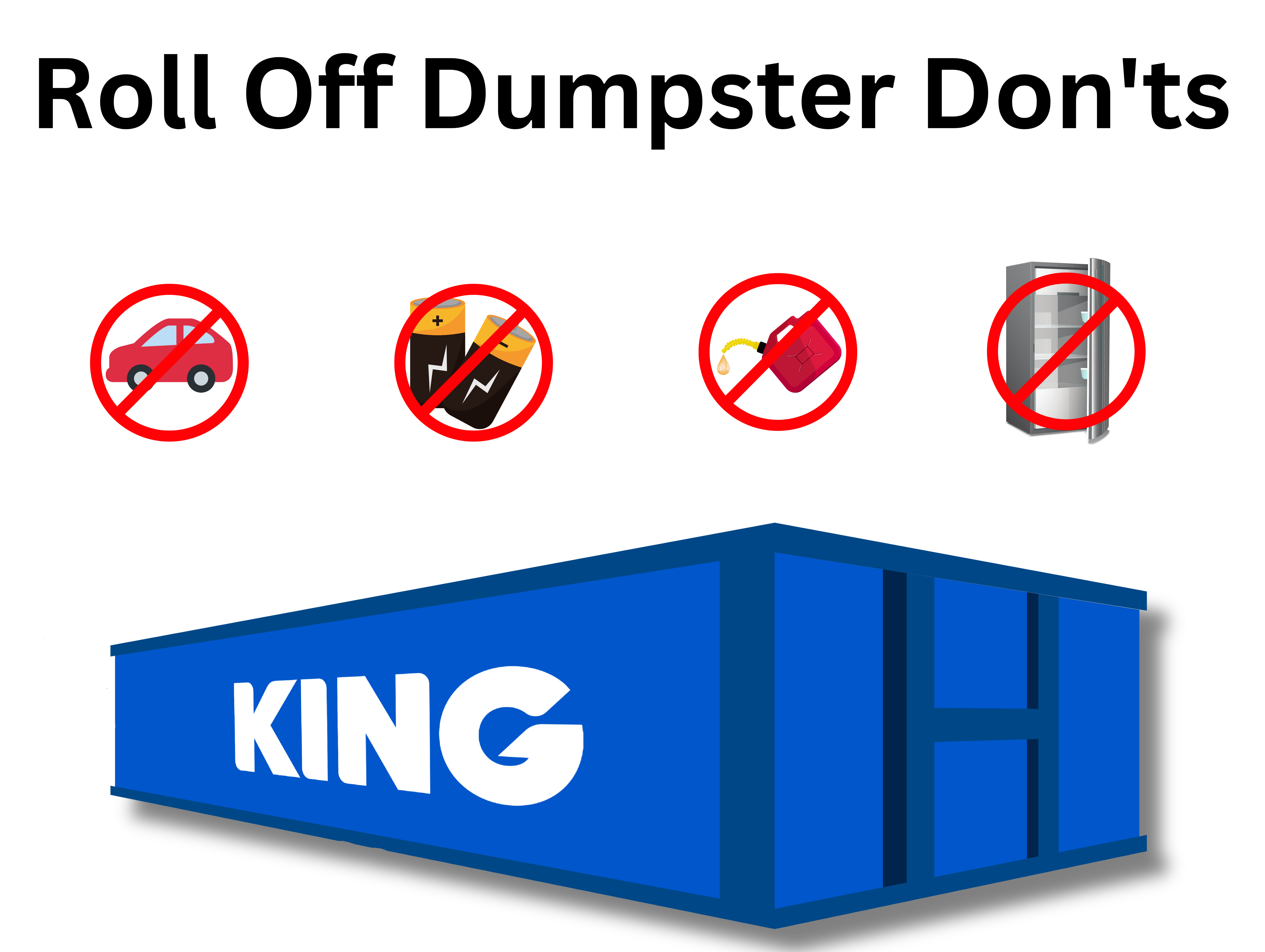 roll off dumpster tips