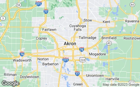 Akron Map